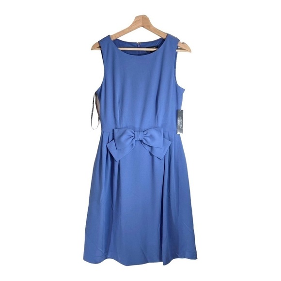 Tahari ASL Bow Fit and Flare Dress NWT - Picture 2 of 7